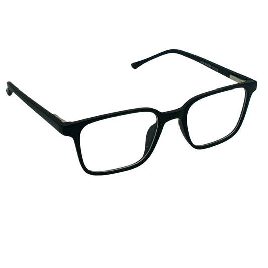 Calvin Klein  – Modern Square Matte Black Frame Made in Italy (Model 8216)