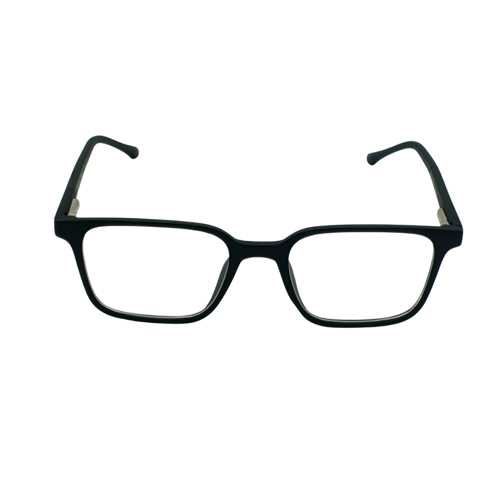 Calvin Klein  – Modern Square Matte Black Frame Made in Italy (Model 8216)